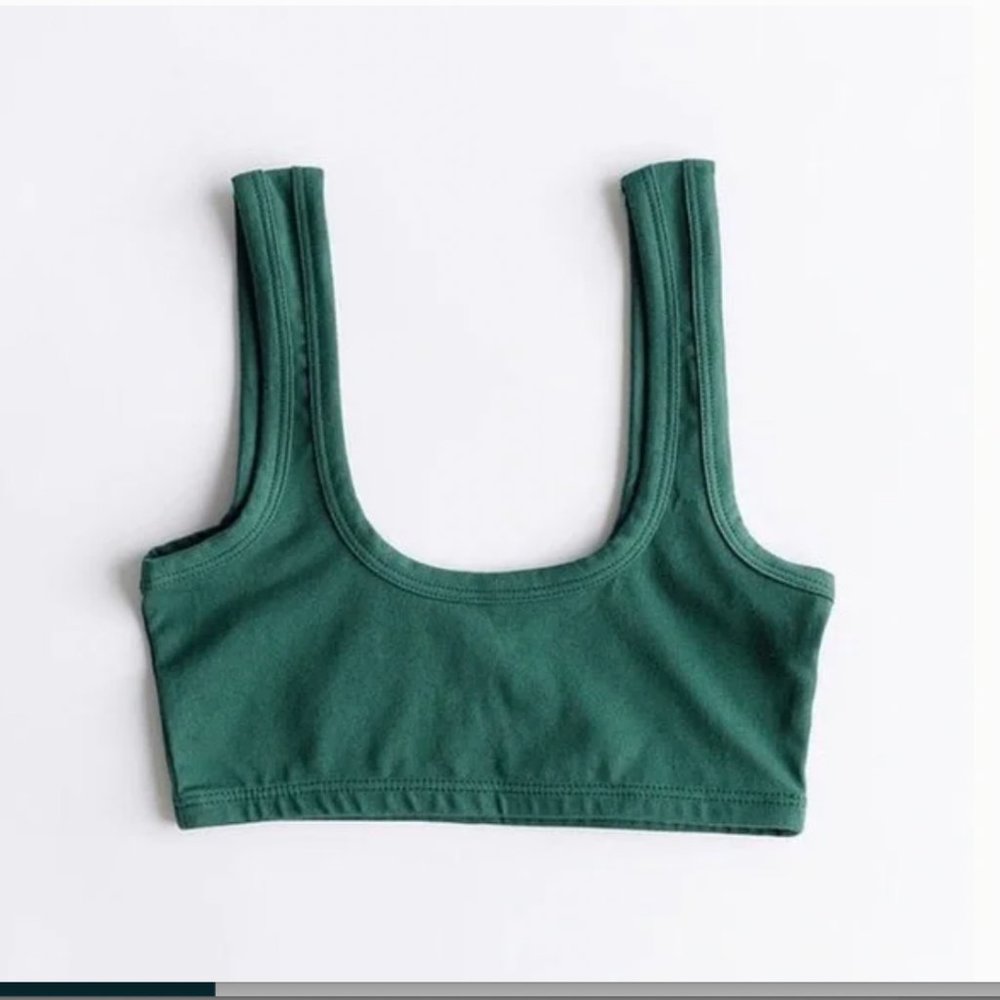 ARQ Wide Strap Bra - Fern - size Large